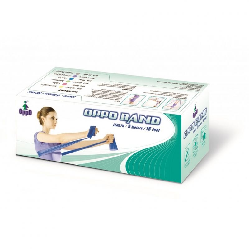 Лента гимнастическая 8011 OPPO Medical желтая, длина 5м купить в OrtoMir24