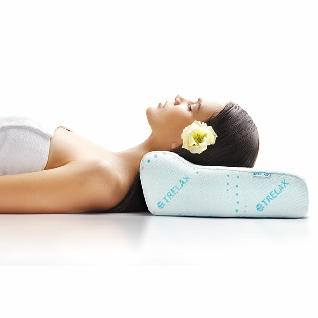 Ортопедическая подушка OPTIMA П01 Трелакс, высота валика 10 и 14 см купить в OrtoMir24